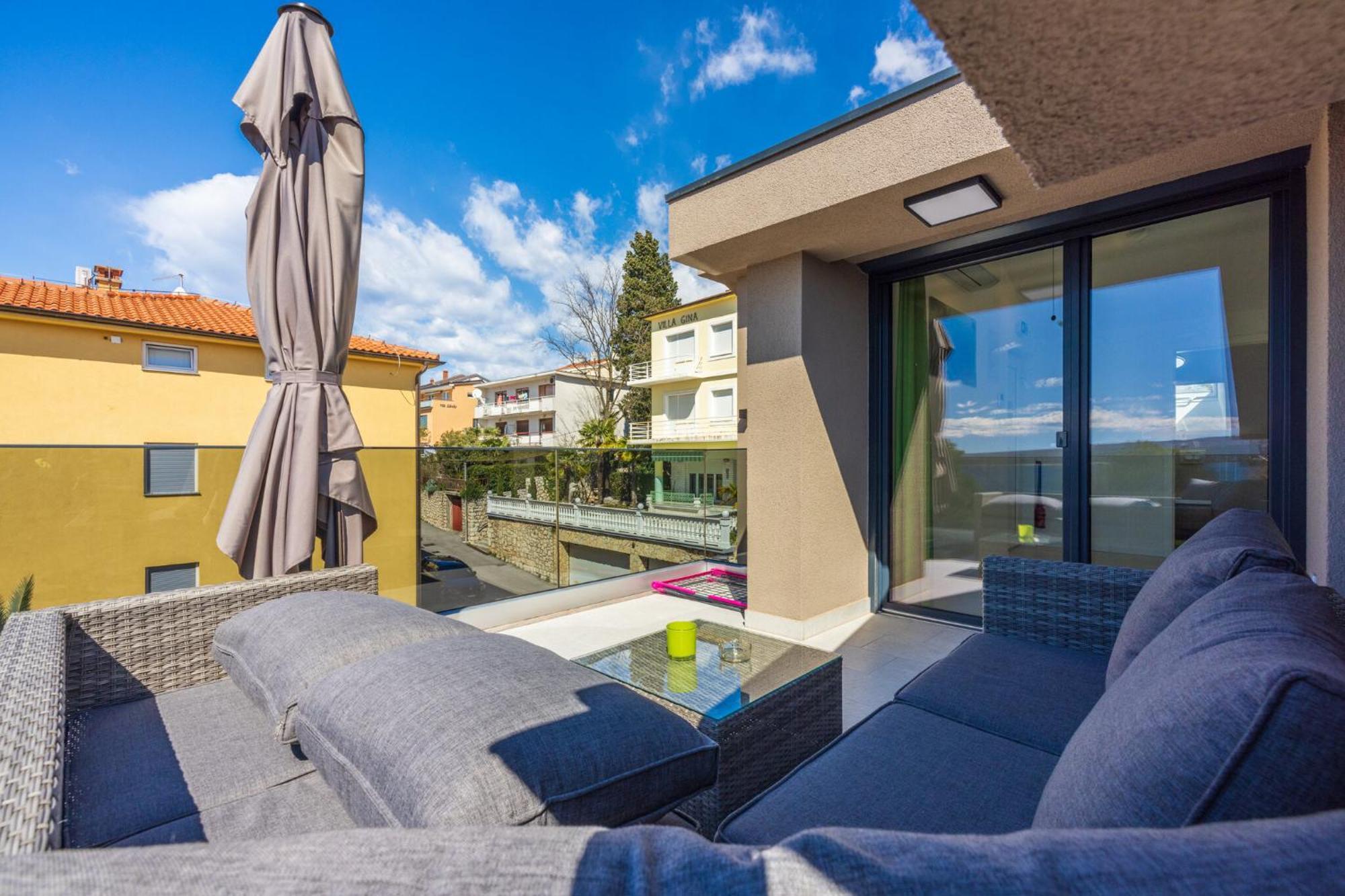Villa Vadaga Crikvenica Kültér fotó